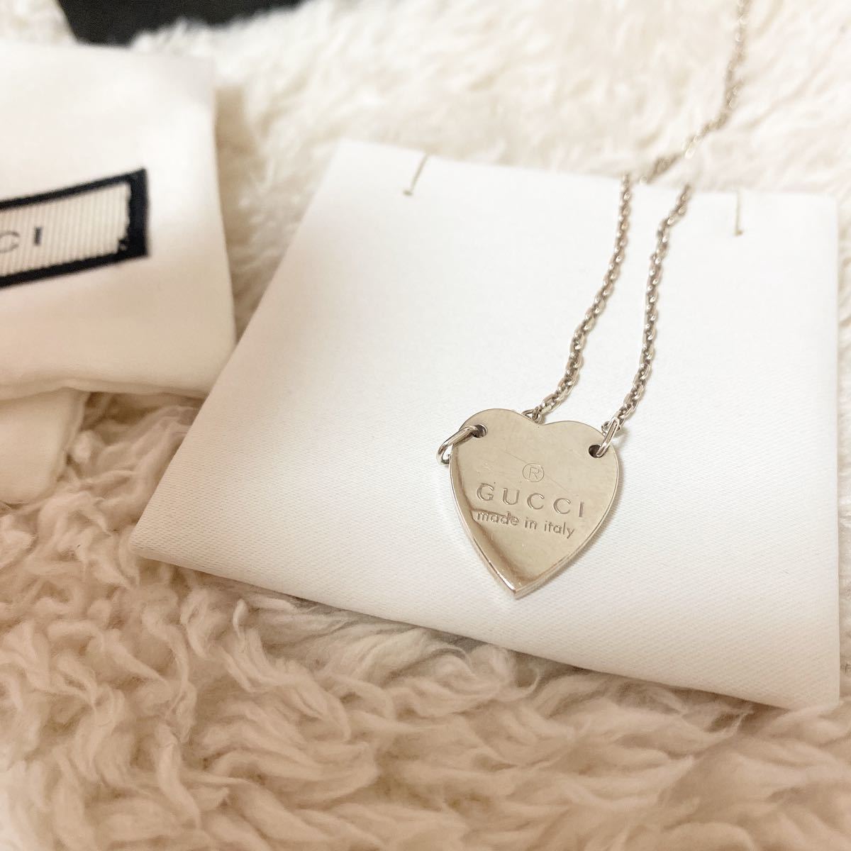 Paypayフリマ Gucci ネックレス ハートモチーフ Paypayフリマ Gucci ネックレス ハートモチーフ