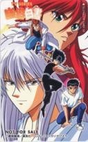 [Teleka] Сериал Yuyu Hakusho Yoshihiro Togashi Телефонная карта 6y-u1004 неиспользованный / a rank