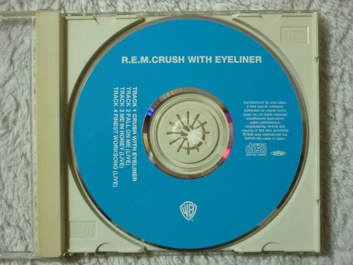 CRUSH WITH EYELINER R.E.M. クラッシュ・ウイズ・アイライナー　全4曲　送料180円　ＦＡＬＬ　ＯＮ　ＭＥ／ＭＥ　ＩＮ　ＨＯＮＥＹ_画像4