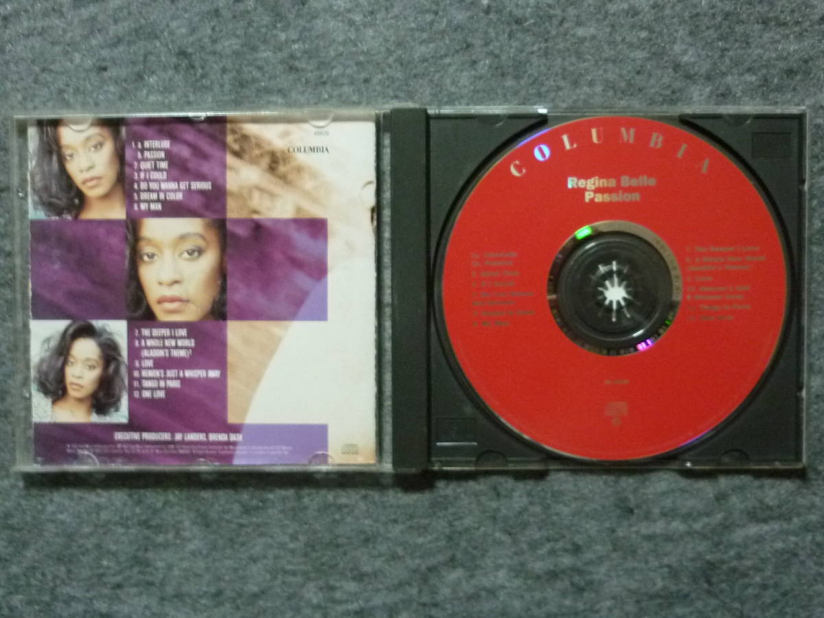 REGINA 　BELLE　/　PASSION　全12曲　送料180円　interlude/quiet time/if i cold/dream in color/my man/the deeper i love/whisper away_画像3