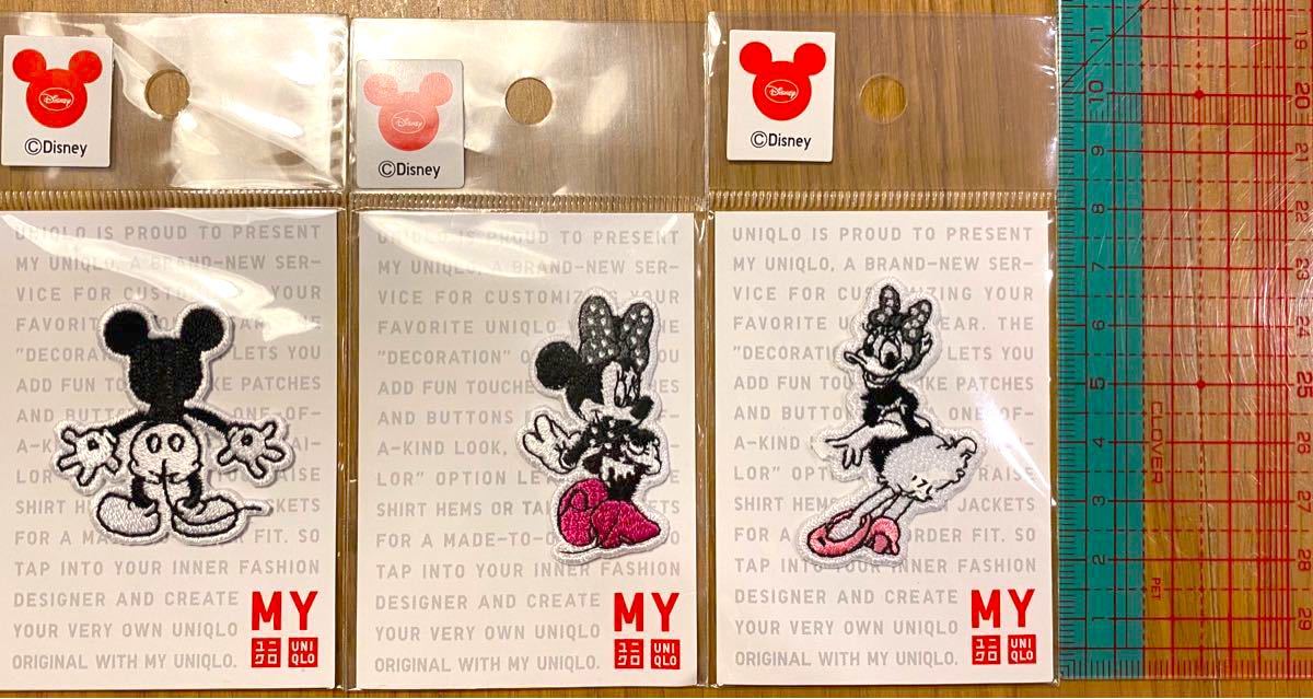 Paypayフリマ ディズニー ミッキー ミニー デイジー ユニクロ 刺繍ワッペン3枚セット Paypayフリマ ディズニー ミッキー ミニー デイジー ユニクロ 刺繍ワッペン3枚セット