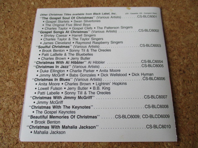 マヘリア・ジャクソン/Christmas With Mahalia Jackson 93年大傑作・大名盤♪廃盤♪伝説のクリスマス音源♪入手困難♪ゴスペル・レジェンド_画像5