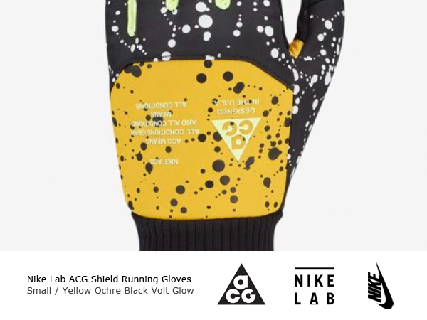 ◆ 国内正規 S Nike Lab ACG Shield Running Gloves ◆ acronym アクロニウム ナイキ ラボ グローブ 手袋 MA5 18 AW AC9775-912_画像5