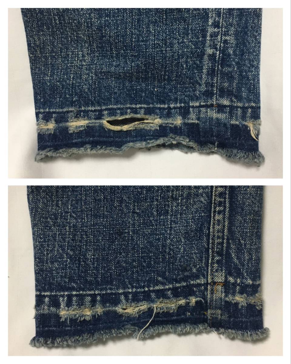 2004 LEVI'S x BEAMS 519 デニム パンツ W34 L31 (L-2-3)_画像4