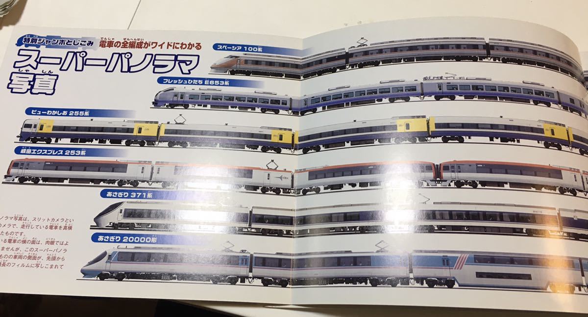 ☆本電車「JR私鉄特急電車」乗り物ワイドブック学研_画像2