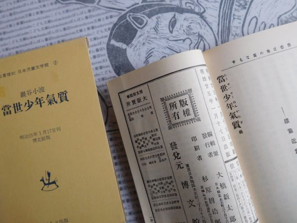 こどもぶんこ　単行本NO.23 当世少年気質　岩谷小波 復刻版　ほるぷ出版　名作_画像2