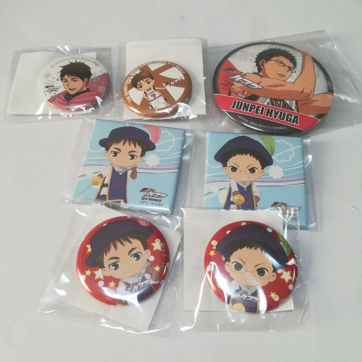 Tanakasan Shop 黒子のバスケ 黒バス J World J World Jw 学園祭 マネージャー 日向 木吉 缶バッジ 未使用 Tanakasan Shop 黒子のバスケ 黒バス J World J World Jw 学園祭 マネージャー 日向 木吉 缶バッジ 未使用