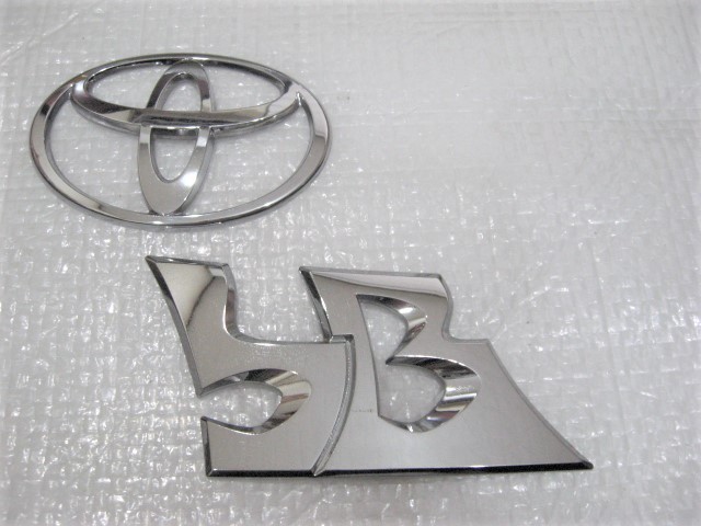 ヤフオク! - ☆希少 トヨタ bB トヨタマーク Tマーク シルバーエン...