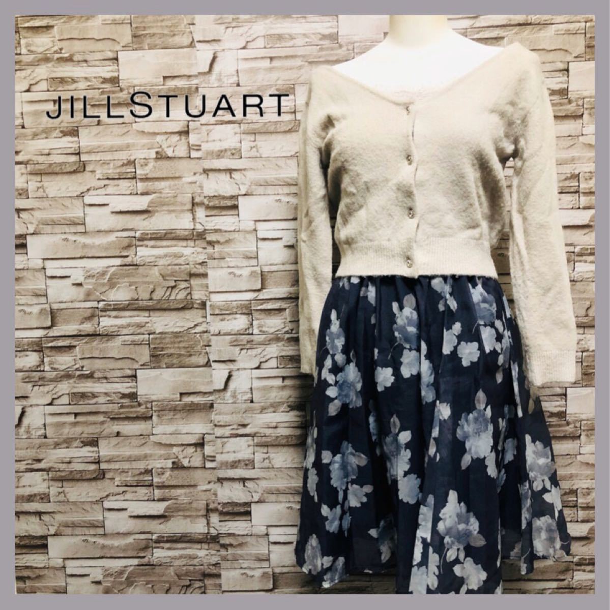 Paypayフリマ 初売りセール 希少 Jill Stuart セットアップ花柄フレアワンピース Paypayフリマ 初売りセール 希少 Jill Stuart セットアップ花柄フレアワンピース