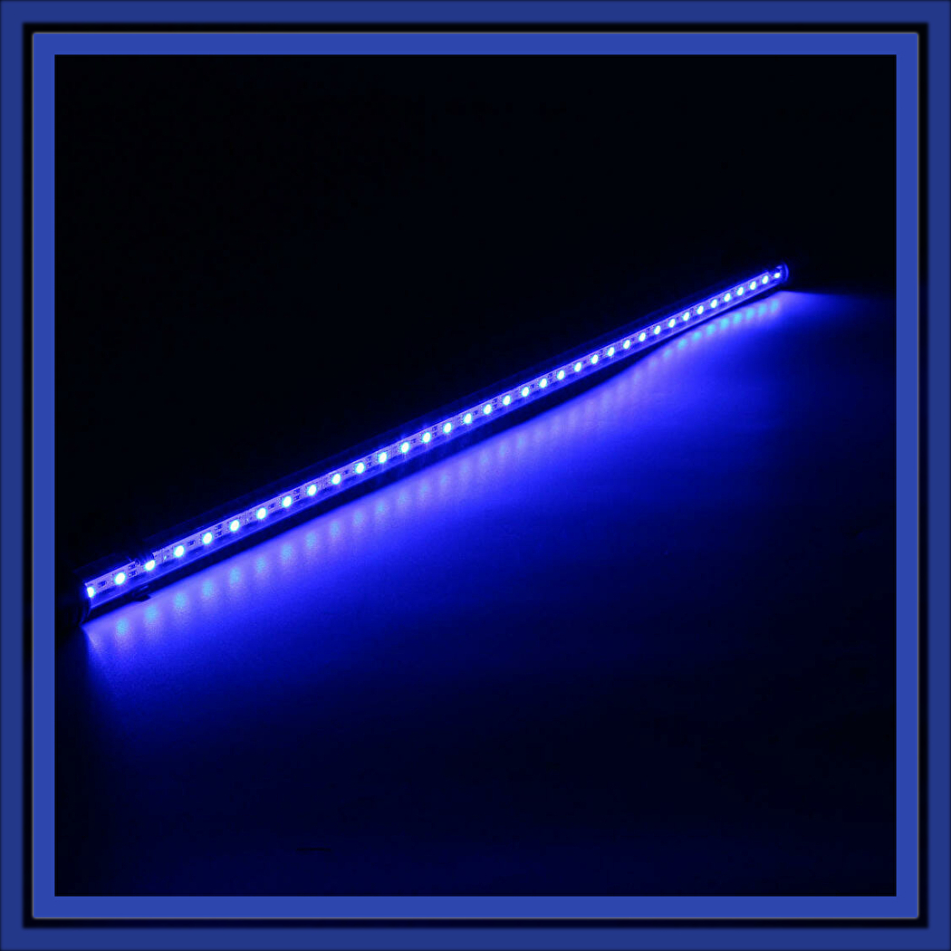 62CM 10W LEDのアクアリウムライト IP68は36PCS RGB遠隔LEDの魚飼育用の水槽ライト水中を防水します - オースト　xq1639_画像1