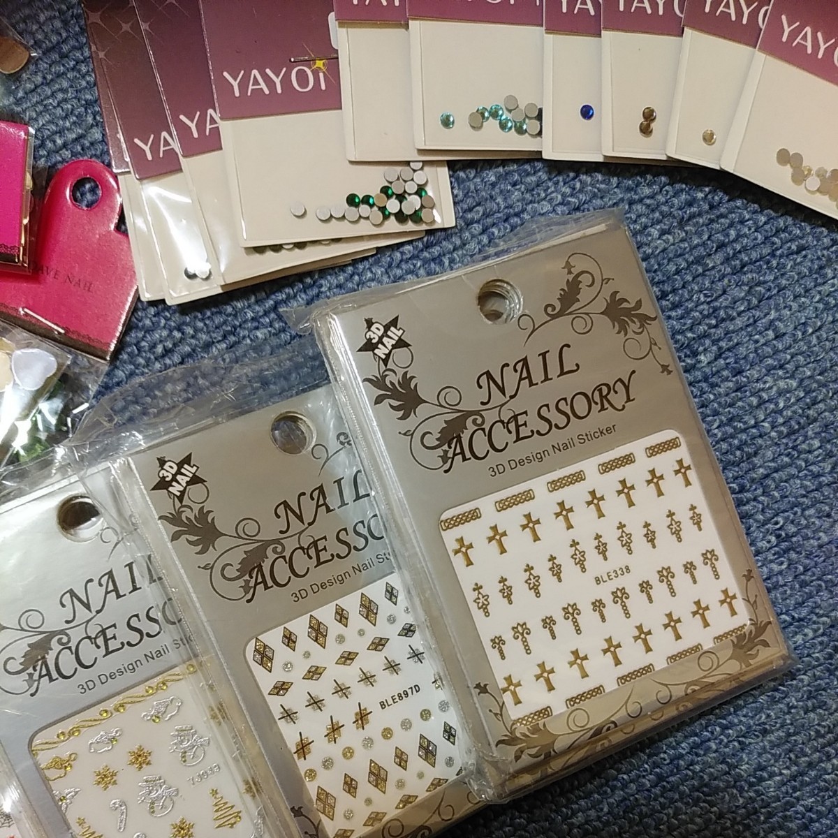 Paypayフリマ 新品未使用 福袋7点セット ネイルシール ストーン ネイルアート Paypayフリマ 新品未使用 福袋7点セット ネイルシール ストーン ネイルアート