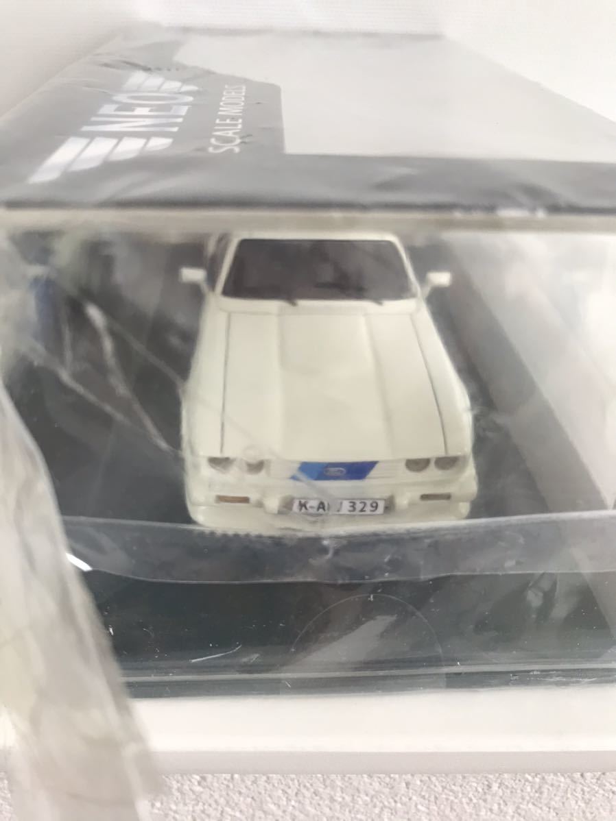 ★新品 未開封 ★ NEO 1/43 フォード カプリIII ターボ Ford Motor Sport 1981 ホワイトミニカー ネオ Capri Werksturbo レア_画像5