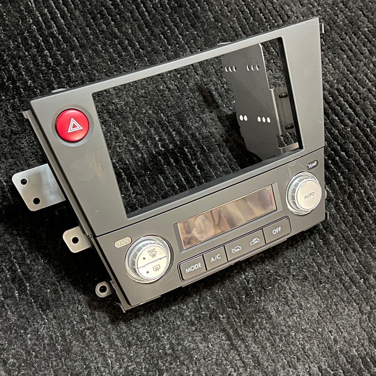 スバル純正 BP BL レガシィ 後期 2DIN エアコンパネル 社外ナビ スバル純正 BP BL レガシィ 後期 2DIN エアコンパネル 社外ナビ
