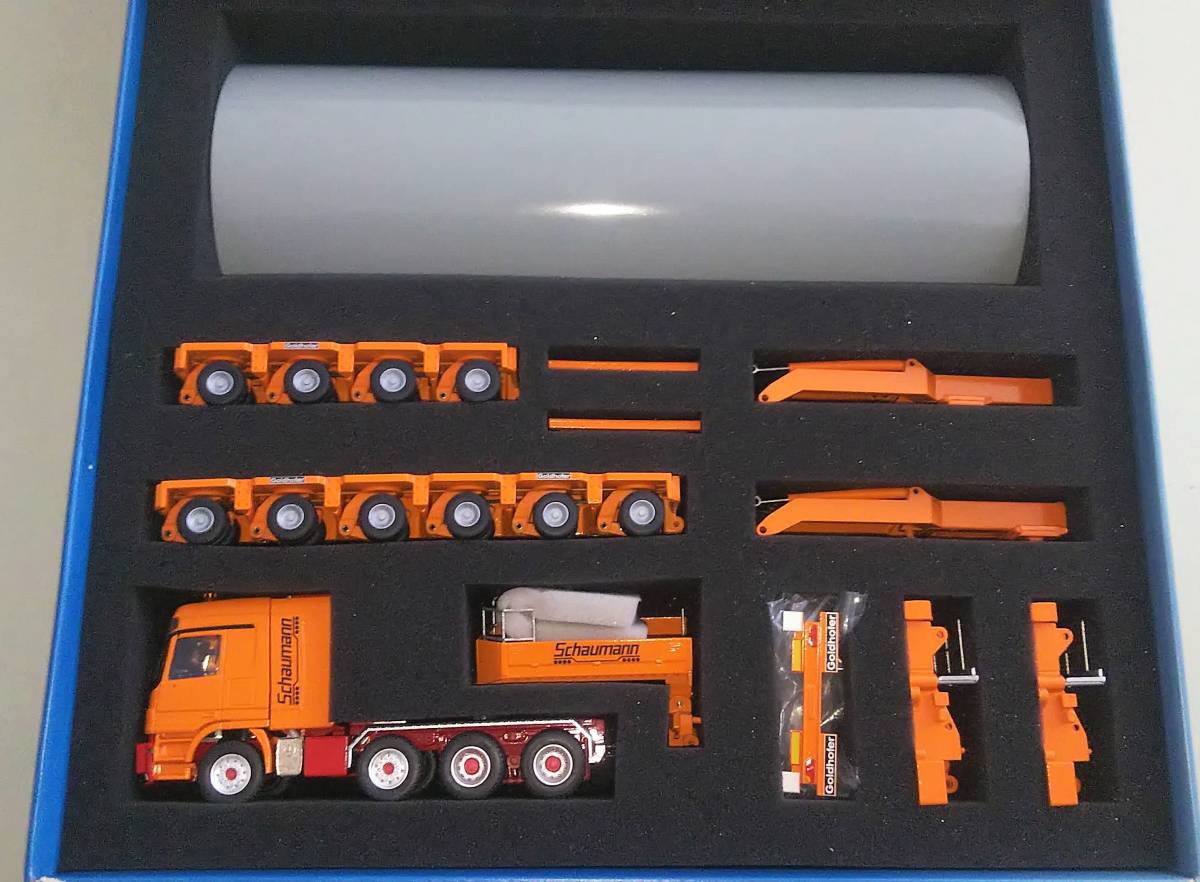 Mercedes Benz Actros Set Schaumann 1/50 Conrad No 40168 Mercedes Benz Actros Set Schaumann 1/50 Conrad No 40168