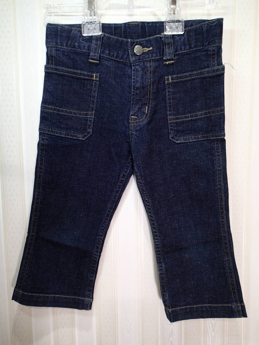 *fis/FITH 110.* short pants / blue Denim ( waist adjustment rubber equipped )t1701