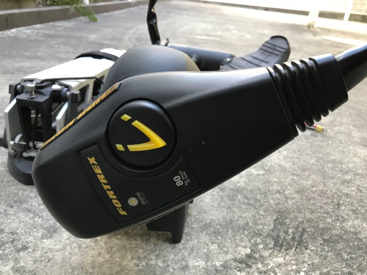 ミンコタ フォルトレックス24V/80LB 45インチ 無段階 中古品 ミンコタ フォルトレックス24V/80LB 45インチ 無段階 中古品