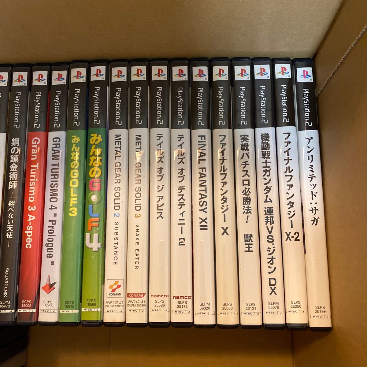 PS2ソフト 38本セット※説明文必読