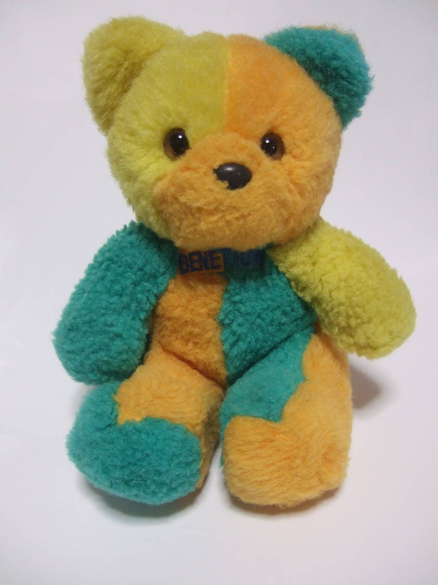 BENETTON Benetton .. san soft toy bear Bear ..