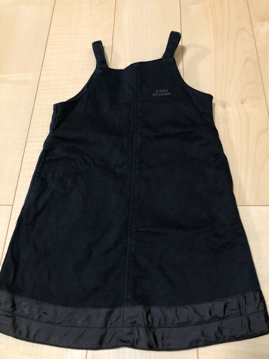Paypayフリマ コシノジュンコ ブラックワンピース110 Paypayフリマ コシノジュンコ ブラックワンピース110