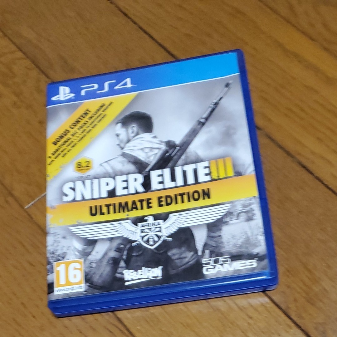 PS4 Sniper Elite 3 Ultimate Edition 北米版 スナイパーエリート3