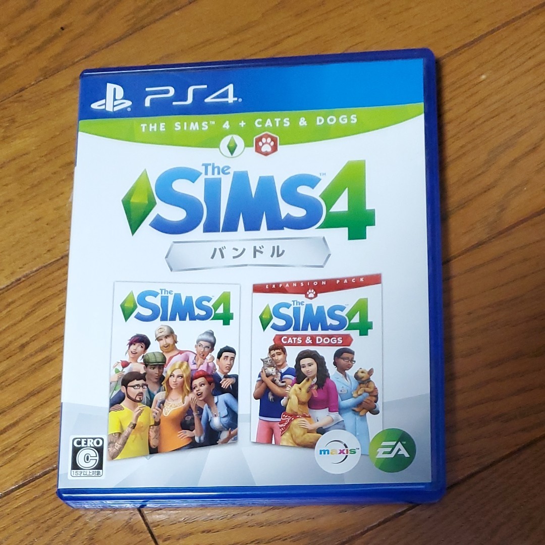 The Sims 4 Cats ＆ Dogsバンドル　PS4 シムズ4