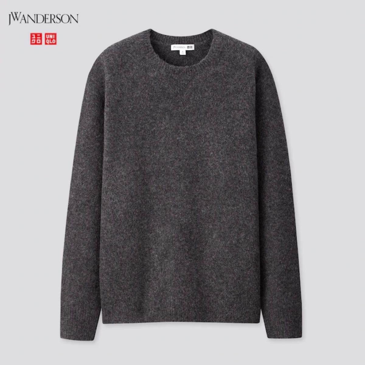 ユニクロ JW ANDERSON スフレヤーンクルーネックセーター ニット ユニクロ JW ANDERSON スフレヤーンクルーネックセーター ニット