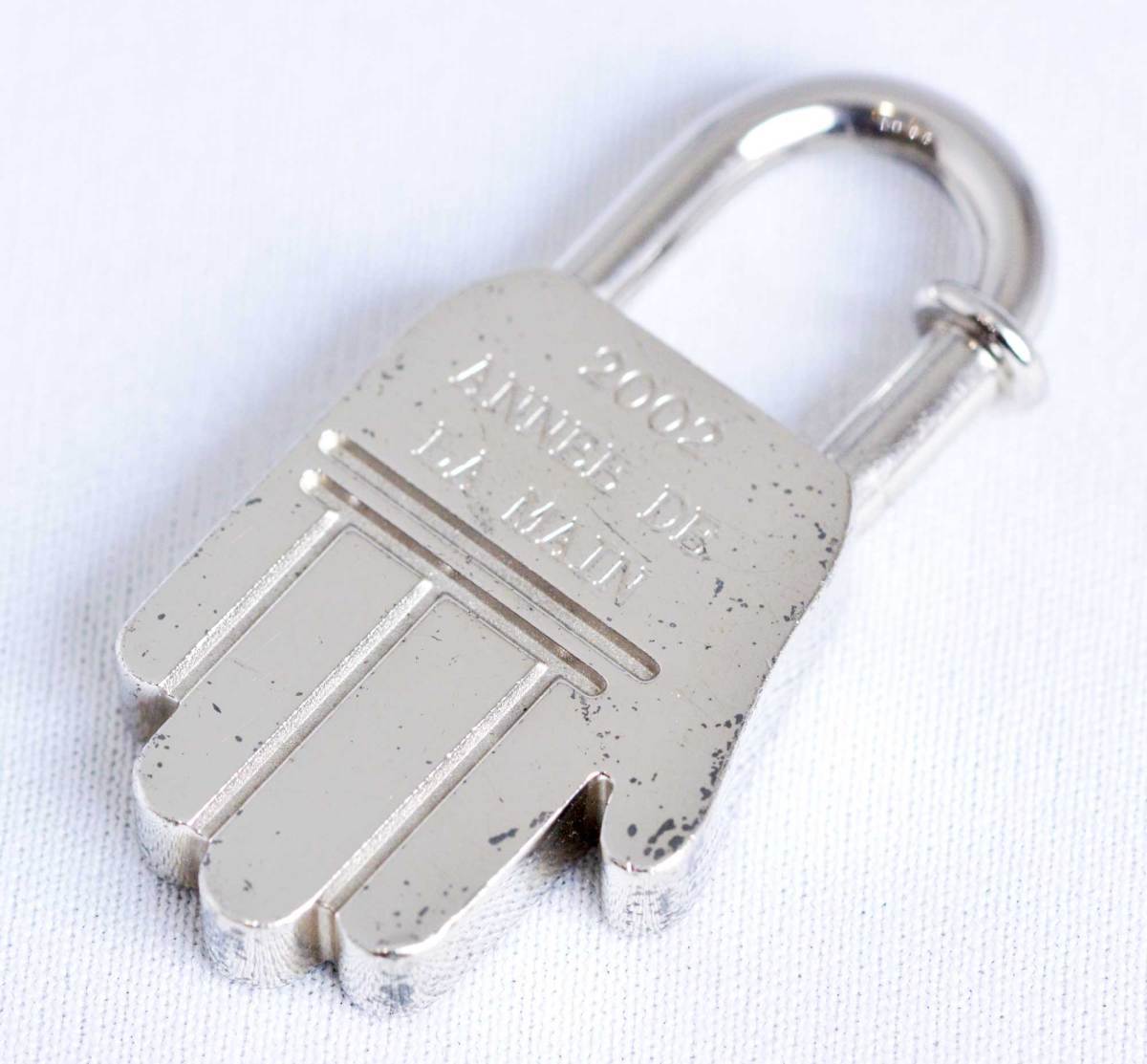 6327☆エルメス HERMES 2002年限定 カデナ ANNEE DE LA MAIN ハンド