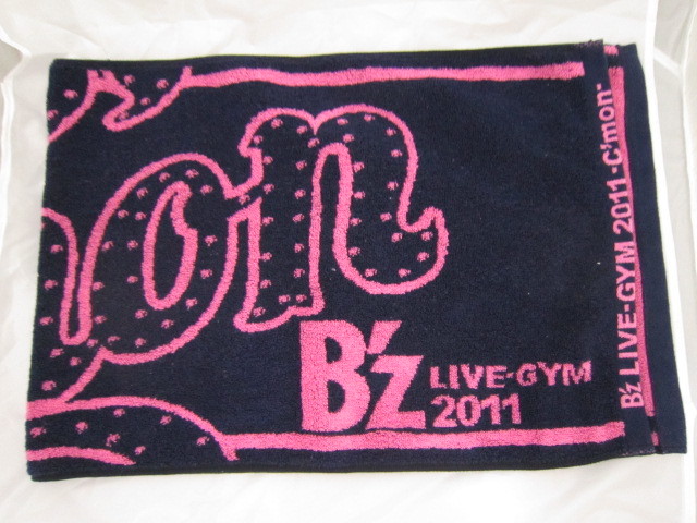 B'z LIVE-GYM 2011 C'mon マフラータオル [dtd | JChere雅虎拍卖代购