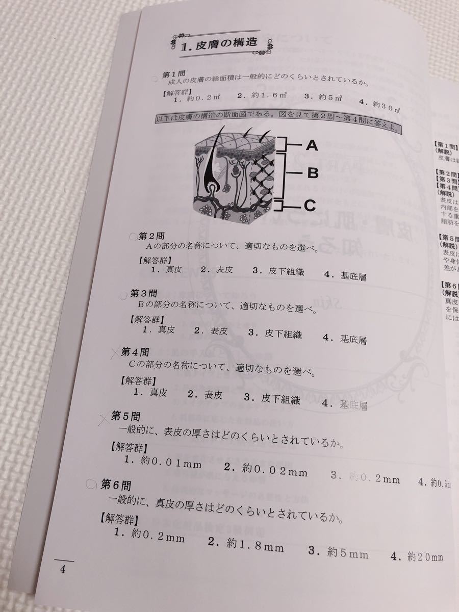 日本化粧品検定2級問題集