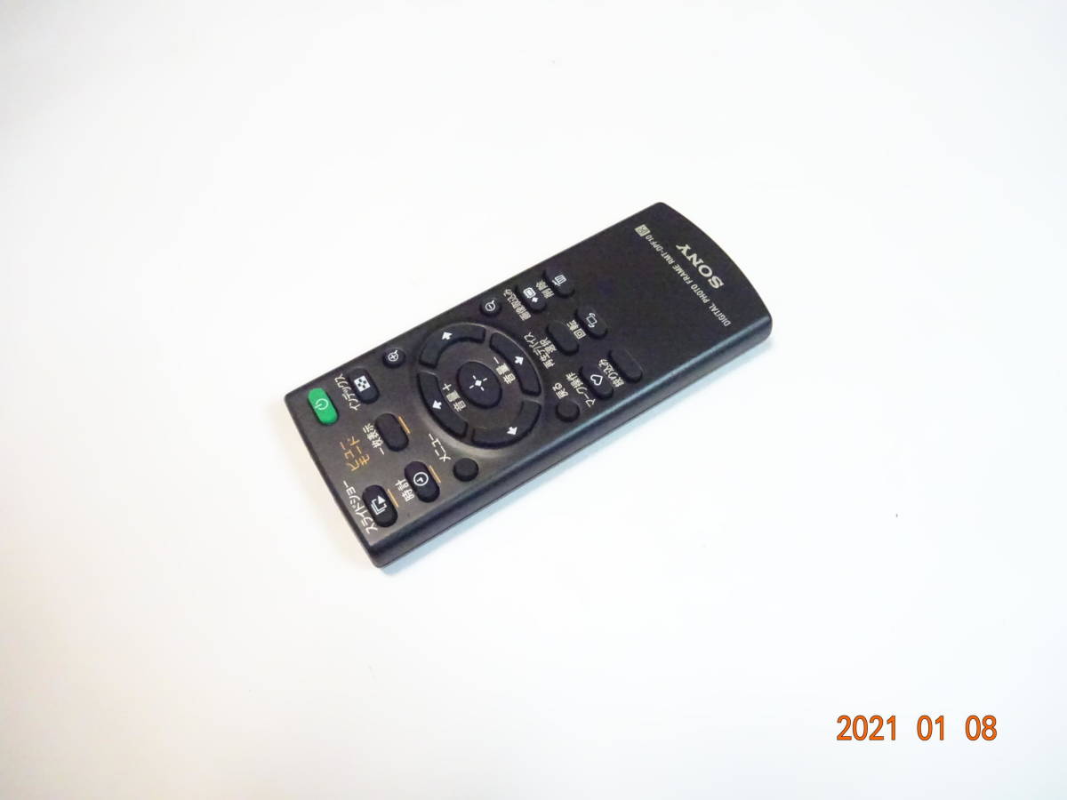 SONY RMT-DPF10 DPF-HD800用リモコン フォトフレーム用リモコン_画像1