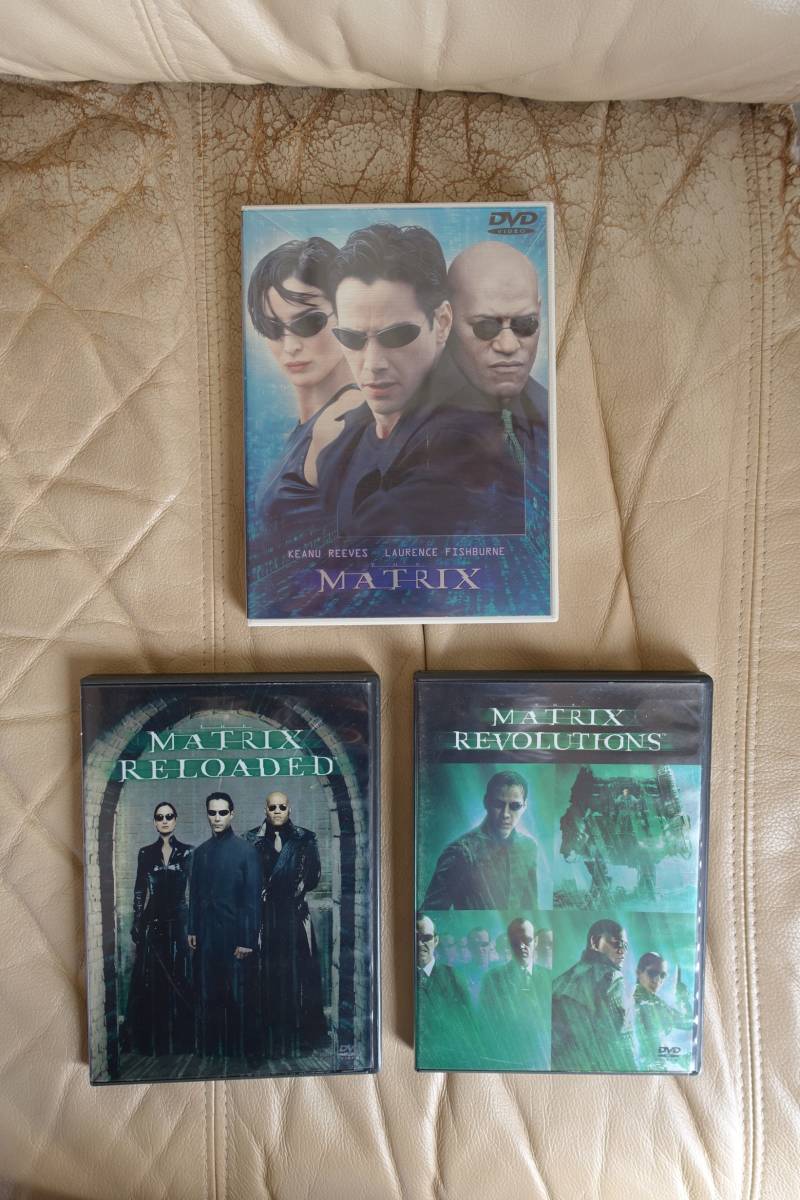 ★ MATRIX ３作品　マトリックス　リローデッド　レボリューションズ　中古品　★☆ _画像1