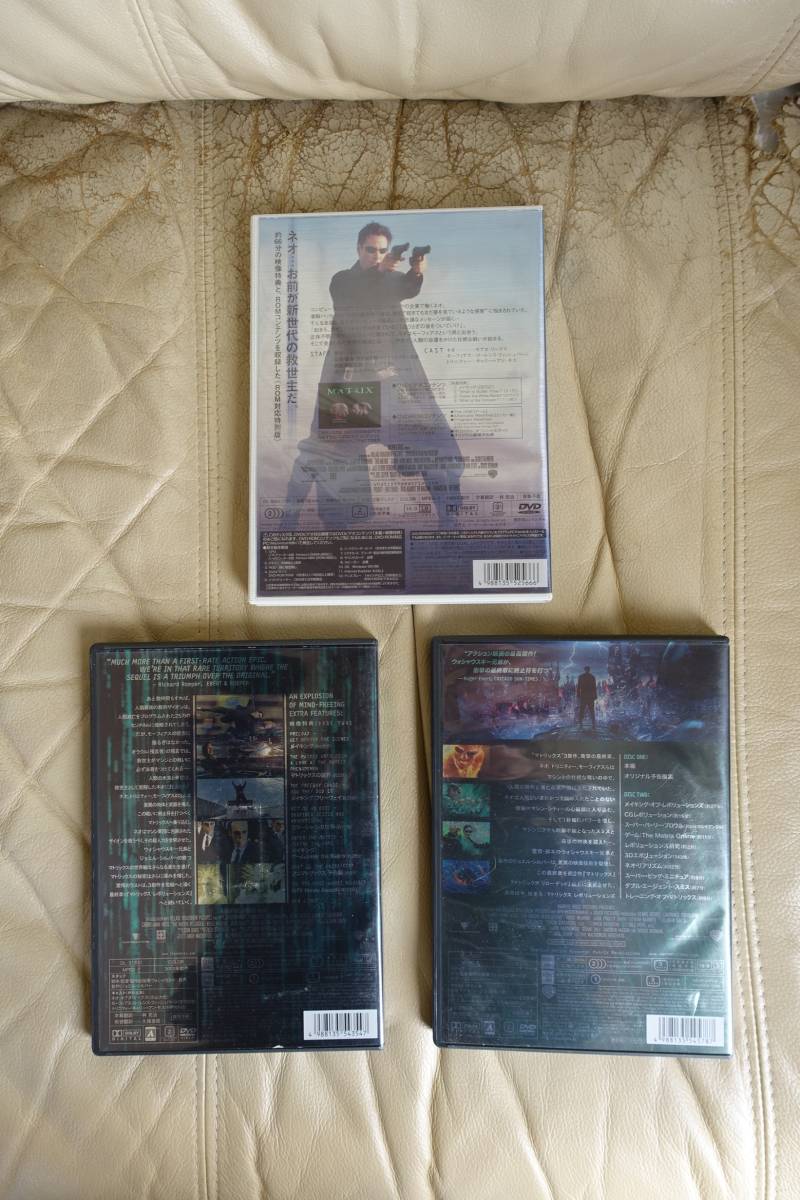 ★ MATRIX ３作品　マトリックス　リローデッド　レボリューションズ　中古品　★☆ _画像2