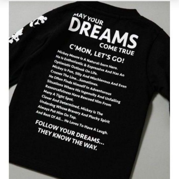 Paypayフリマ ナノユニバース ディズニーロングtシャツ 100cm Paypayフリマ ナノユニバース ディズニーロングtシャツ 100cm
