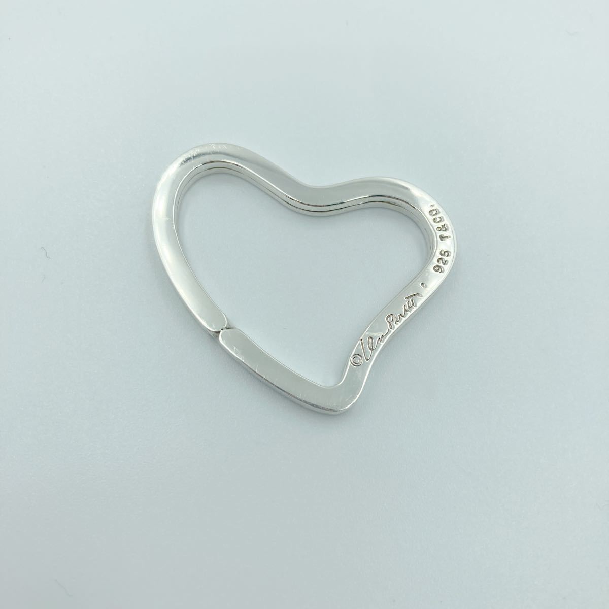 Tiffany & Co オープンハートキーリング ハートモチーフ Tiffany & Co オープンハートキーリング ハートモチーフ
