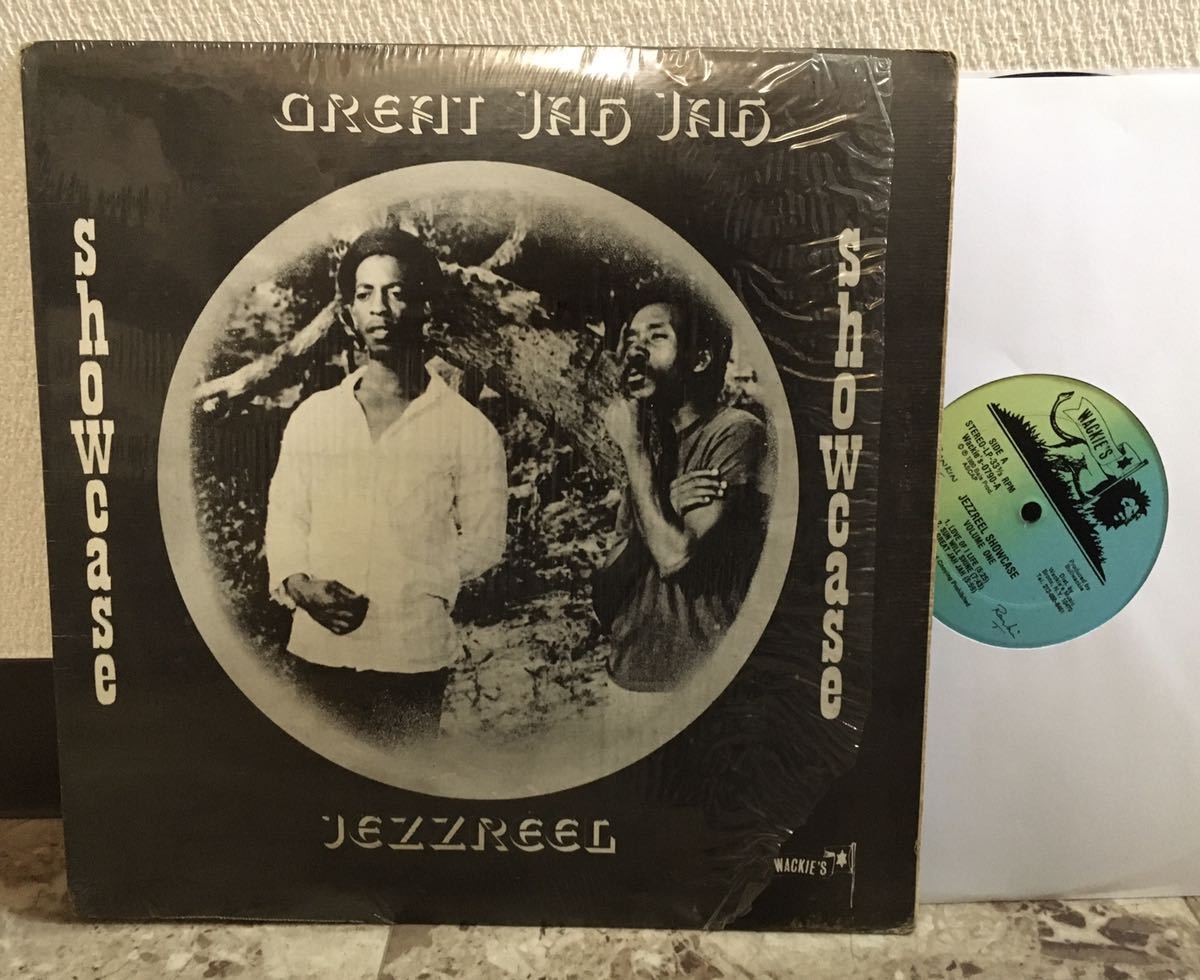 レゲエ LP JEZZREEL / GREAT JAH JAH SHOWCASE / WACKIES / US ORIGINAL