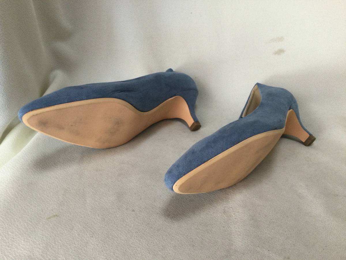 C9172 SESTA blue group s.-do style pumps 23,5 centimeter heel 5 centimeter 