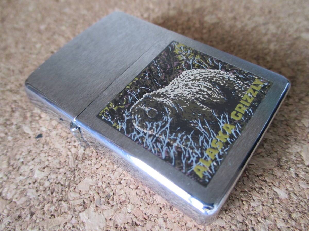 ZIPPO 『ALASKA GRIZZLY アラスカ グリズリー 灰色熊』1994年12月製造