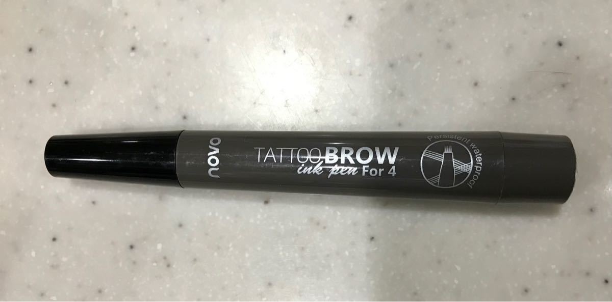 お試しにどうぞ！眉毛　novo TATTOO BROW  04グレーブラウン