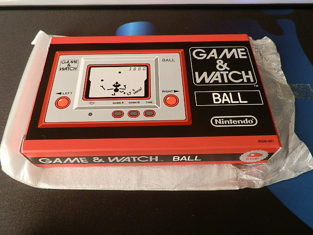 新品・未使用＞ 任天堂 Nintendo GAMEWATCH BALL ゲームウォッチ ボール 復刻版
