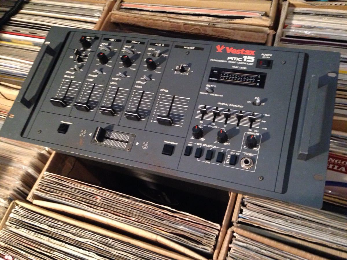 ベスタクスVestax PMC15初期型グレーボディ1990年代 ビンテージ