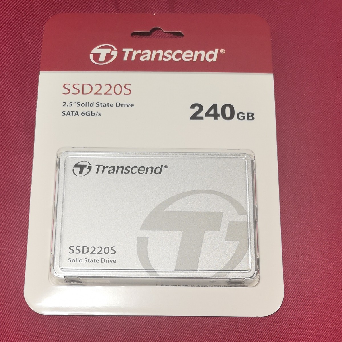Transcend SSD　240GB 新品未使用