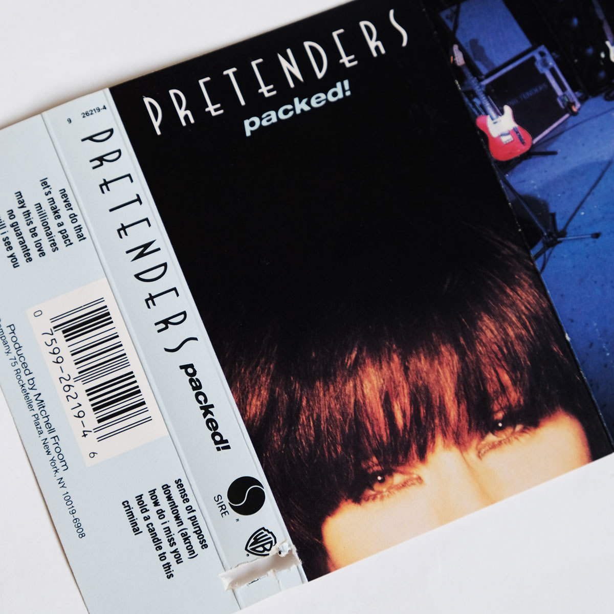 《US版カセットテープ》The Pretenders●Packed!●プリテンダーズ_画像7