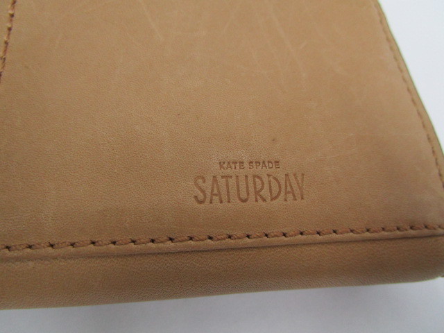 KATE SPADE SATURDAY multifunction storage case bag leather 