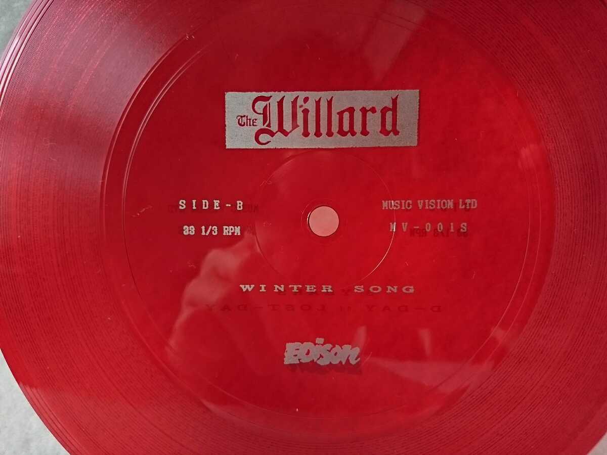 the willard UKEDISON アルバム予約特典配布 ソノシート 3 YEARS/D-DAY or LOST DAY/WINTER SONG　ゆうパック６０サイズ