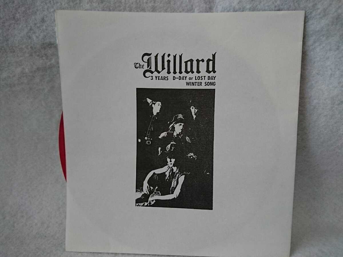 the willard UKEDISON アルバム予約特典配布 ソノシート 3 YEARS/D-DAY