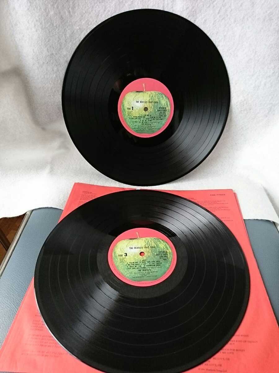 ザ・ビートルズ 1962年～1966年 LP2枚組 STEREO EAS-77003-4 THE BEATLES