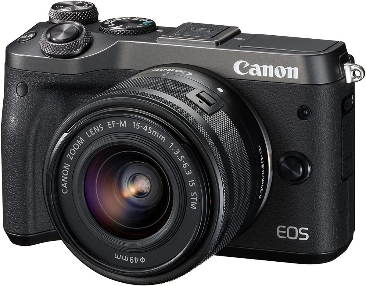 予約販売】本 人気 ブラック EF-M15-45mm レンズキット M6 EOS Canon