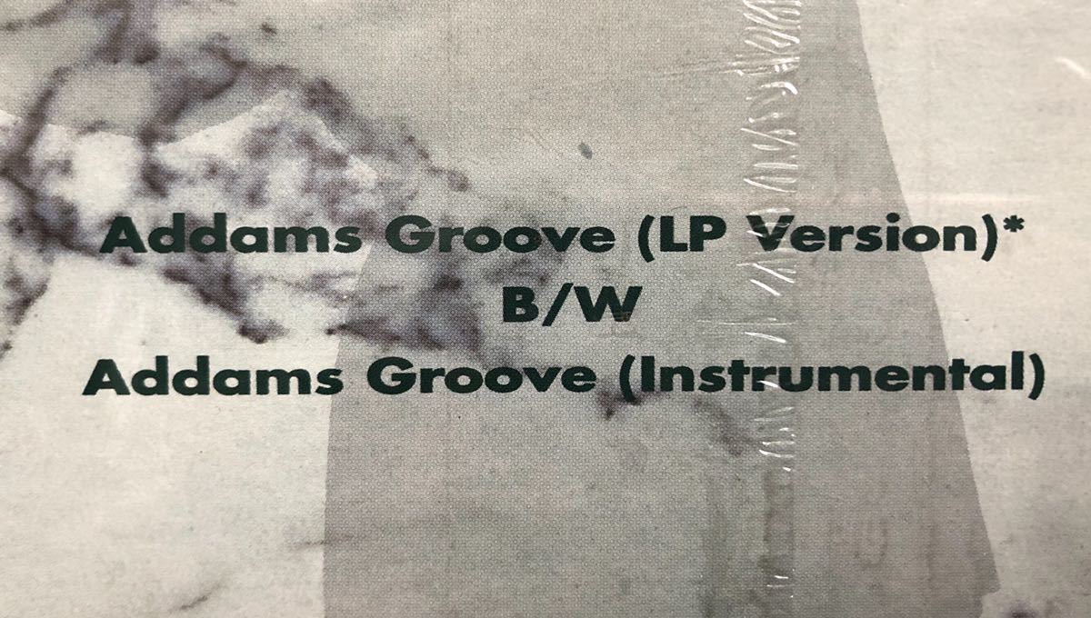 激レア 新品 シールド 未開封 1991 Hammer / Addams Groove ハマー アダムス グルーヴ Original US 12 Capitol V-15801 キャピタル 絶版 1_画像3