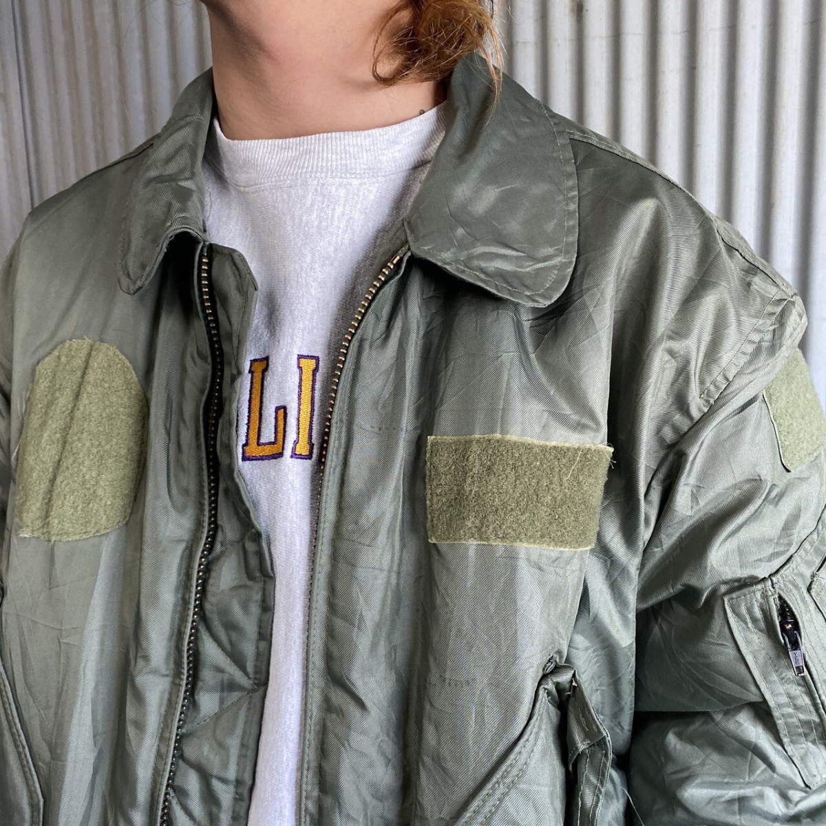 10年製 米軍実品 USAF CWU-45/P ノボロイド フライトジャケット eva.gov.co