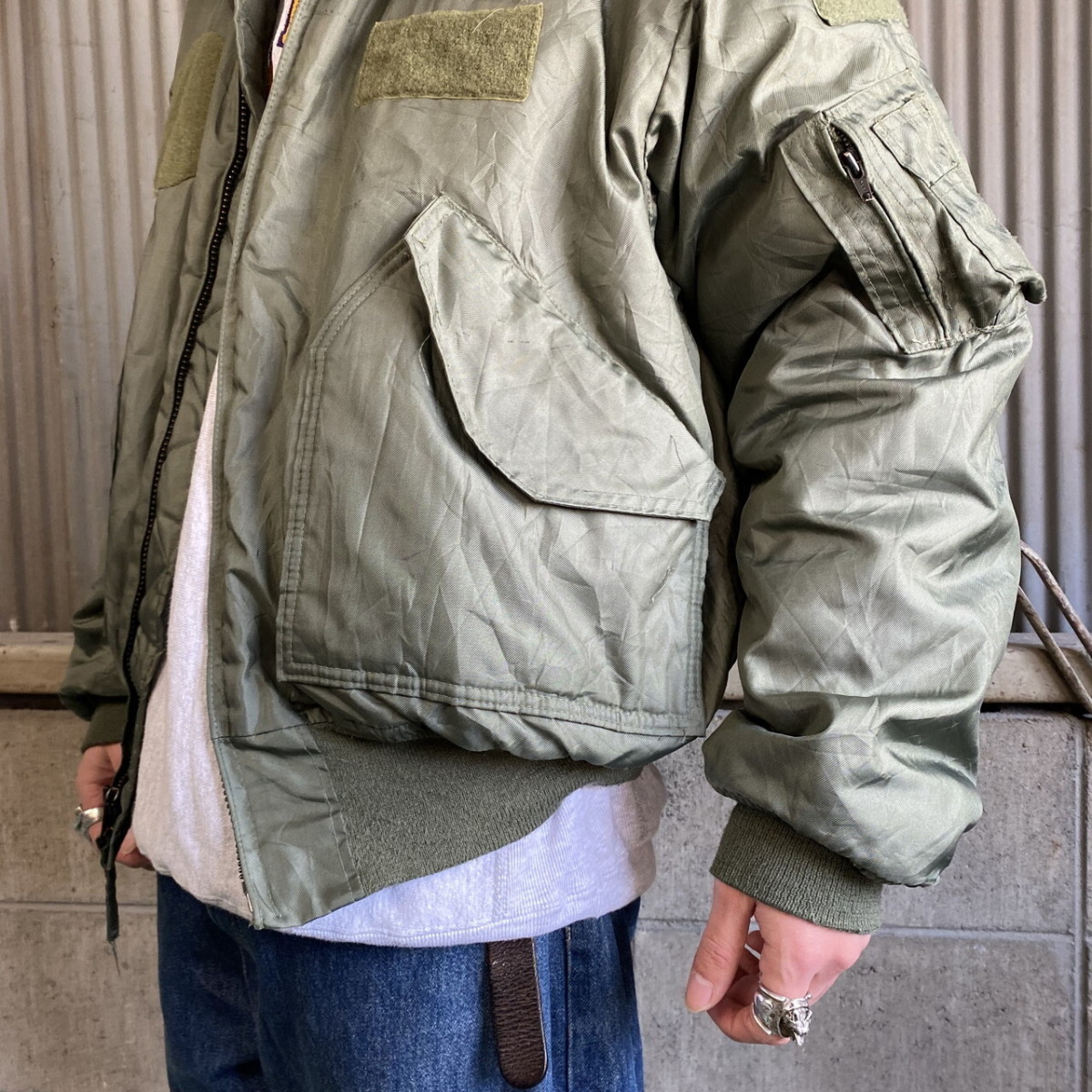 10年製 米軍実品 USAF CWU-45/P ノボロイド フライトジャケット eva.gov.co